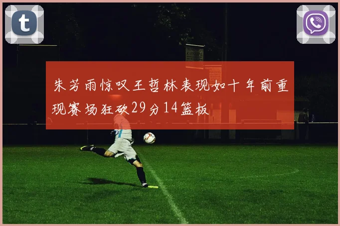 朱芳雨惊叹王哲林表现如十年前重现赛场狂砍29分14篮板